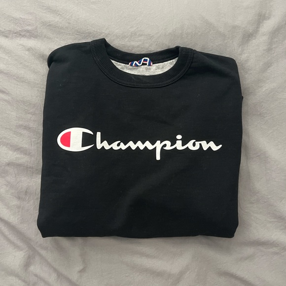 Champion Other - black Champion crewneck! (men’s M)
